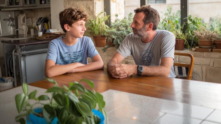 לדבר עם ילדך ובעיקר להקשיב